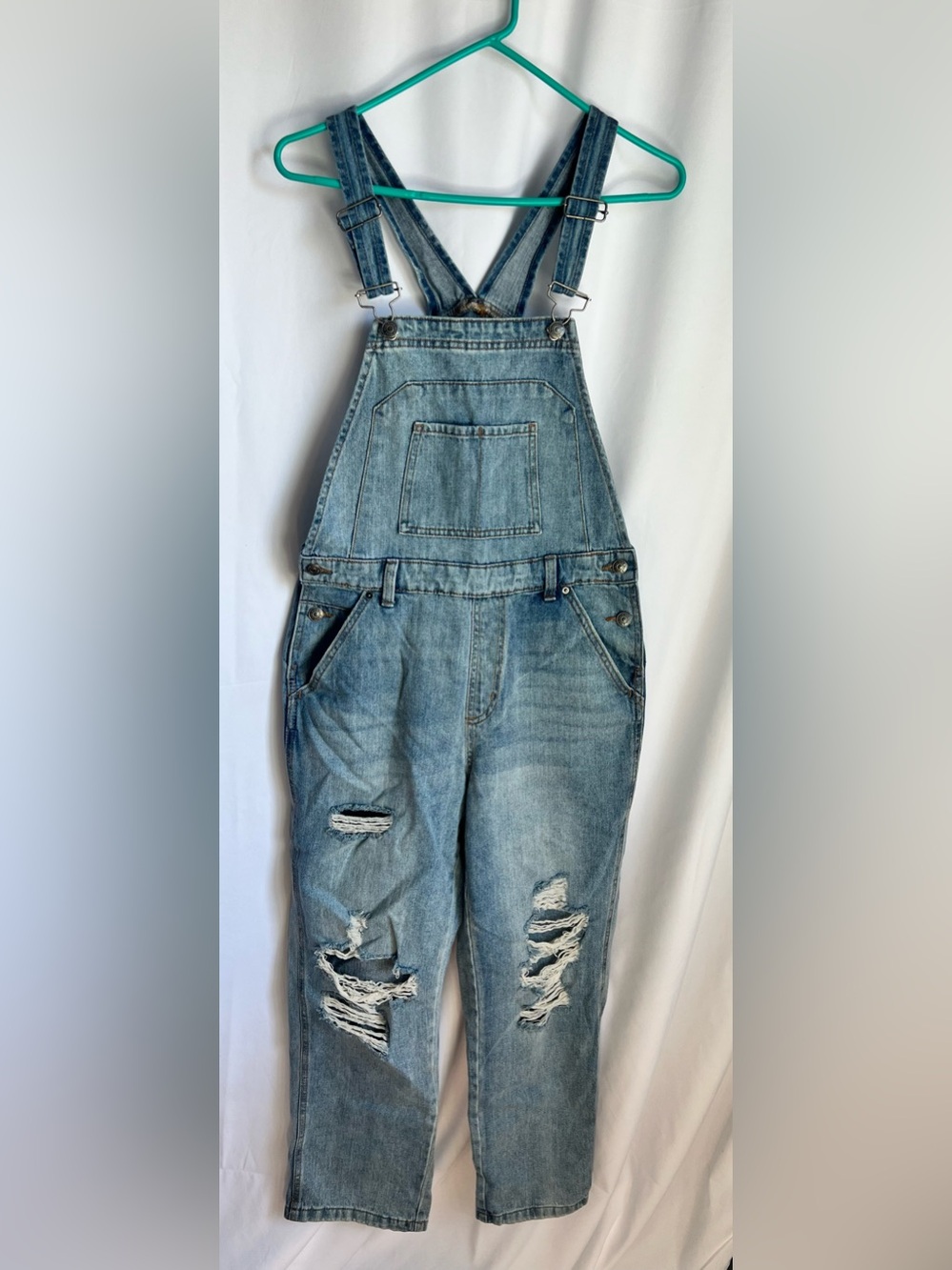 Wild Fable Ripped Jean Overall